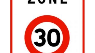 Circulation réglementée par une zone 30km/h pour le village