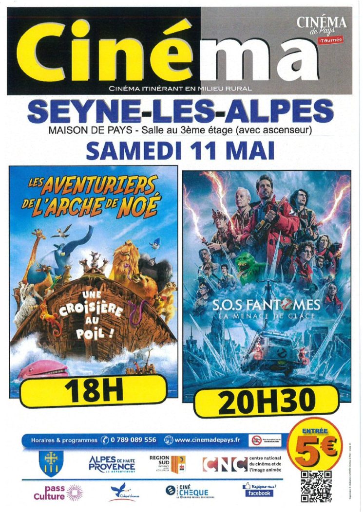 CINEMA DE PAYS LE 11 MAI