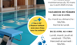 CENTRE AQUALUDIQUE PRINTEMPS 2025